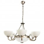 Люстра классическая Arte Lamp A3777LM-6-2AB Windsor white