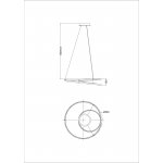 Светильник подвесной Arte Lamp A3893SP-30BK MILLO
