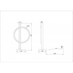 СВЕТИЛЬНИК НАСТОЛЬНЫЙ Arte Lamp A3913LT-10BK FLUIDO