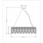 Люстры подвесные Arte lamp A4052SP-12SG EVIE