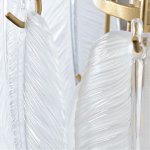 Плафон стекло подвеска в виде пера LSP-883 HESPERIA