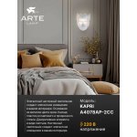 Светильник настенный Arte Lamp A4078AP-2CC KAPRI