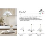 Люстра подвесная Arte Lamp A4086LM-4AB RONDO