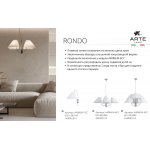 Люстра подвесная Arte Lamp A4086LM-4CC RONDO