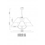 Люстра подвесная Arte Lamp A4086LM-6CC RONDO