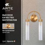 Светильник настенный Arte Lamp A4088AP-2AB BORGIA