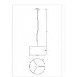 Светильник подвесной Arte Lamp A4095SP-3WH COPPA
