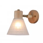Светильник настенный бра Arte Lamp A4096AP-1BR дерево/бронза