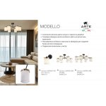 СВЕТИЛЬНИК ПОТОЛОЧНЫЙ Arte Lamp A4099PL-6BK MODELLO