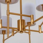 Люстры на штанге Arte lamp A4108LM-8PB DEBORA
