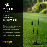 Ландшафтные светильники Arte Lamp A4109PA-2BK  MUPHRID
