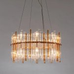 Подвесные люстры Arte lamp A4111LM-16GO CRYSTALLA