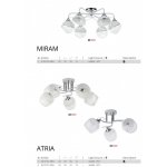 Люстра потолочная Arte lamp A4121PL-5WH ATRIA