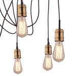 Светильник подвесной Arte lamp A4290SP-7BK Mazzetto