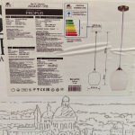 Светильник подвесной Arte lamp A4344SP-1PB