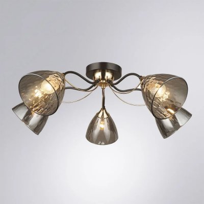 Потолочная люстра Arte Lamp A4366PL-5BK LILY