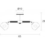 Светильник потолочный Arte lamp A4370PL-5BR BRANSON