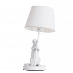 Настольная лампа Arte Lamp A4420LT-1WH GUSTAV