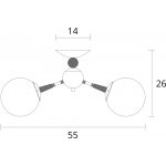 Люстра потолочная Arte lamp A4485PL-5BK BOSTON