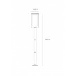 Светильник Arte lamp A4569PA-1BK BELFAST