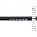 Светильник трековый магнитный Arte Lamp A4634PL-1BK LINEA