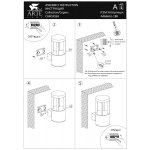 Фасадный светильник Arte Lamp CARCASSA A4666AL-1BK