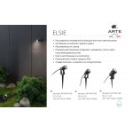 Уличный светильник Arte Lamp A4710IN-1BK ELSIE