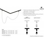 Трековая магнитная система Arte Lamp A4910PL-1WH LOOP