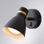 Спот с одним плафоном Arte lamp A5047AP-1BK FAFNIR