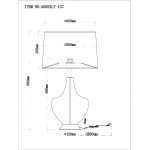 Светильники настольные интерьерные Arte Lamp A5052LT-1CC SHERATAN