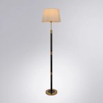 Светильник напольный торшер Arte Lamp A5066PN-1BK ROBERT