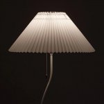 Торшер напольный с абажуром Arte Lamp A5069PN-1WH AGATHA