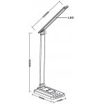 Офисная настольная лампа Arte Lamp A5122LT-1BK WILLIAM