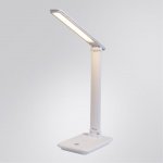 Настольная лампа белая кожа Arte Lamp A5123LT-1WH