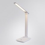 Настольная лампа белая кожа Arte Lamp A5123LT-1WH