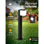 Уличный светильник Arte Lamp A5193PA-1BK BELGRADE