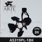 Светильник трековый Arte lamp A5319PL-1BK TRACK черный