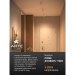 Точечный накладной светильник Arte Lamp A5360PL-1WH CONE CONE