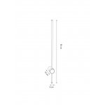 Декоративные подсветки Arte Lamp A5409AL-1BK ATMOS
