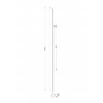 Уличный светильник Arte Lamp A5432AL-1BK TEJAT