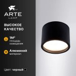 Светильники точечные накладные со сменной лампой Arte Lamp A5543PL-1BK INTERCRUS