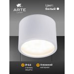 Светильники точечные накладные со сменной лампой Arte Lamp A5543PL-1WH INTERCRUS