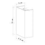 Уличный светильник Arte Lamp A5640AL-2BK ALGOL