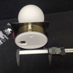Светильник для ванных комнат с лампочками LED Svetodom 2722392