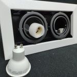 Светильник потолочный поворотный Arte lamp A5931PL-2WH CARDANI PICCOLO