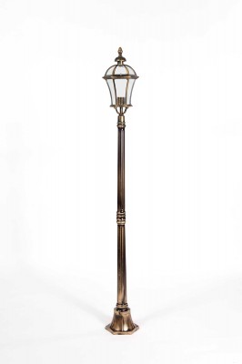 Светильник столб уличный 1 фонарь Oasis Light 95208L Gb