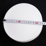 Плафон стекло круглое белое 230*75мм Arte Lamp A6047PL-2  AQUA-TABLET