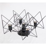 Люстра лофт Arte Lamp A6048PL-5BK черная TELA