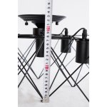 Люстра лофт Arte Lamp A6048PL-5BK черная TELA