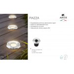 Уличный грунтовый светильник Arte Lamp A6103IN-1SS PIAZZA